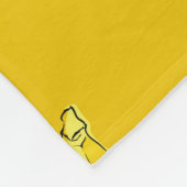 bananas, Seamless pattern with bananas, food backg Fleece Deken (Hoek)