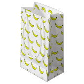 Bananas Small Gift Bag Klein Cadeauzakje (Voorkant Gekanteld)
