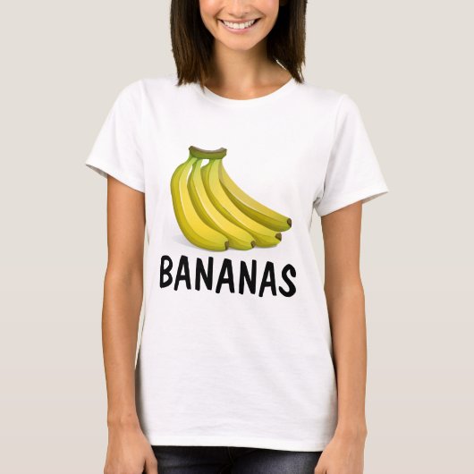 BANANAS T-shirts, Funny T - shirts (Voorkant)