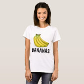 BANANAS T-shirts, Funny T - shirts (Voorkant volledig)