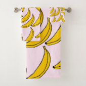 Bananas Towel Set Bad Handdoek (Insitu)