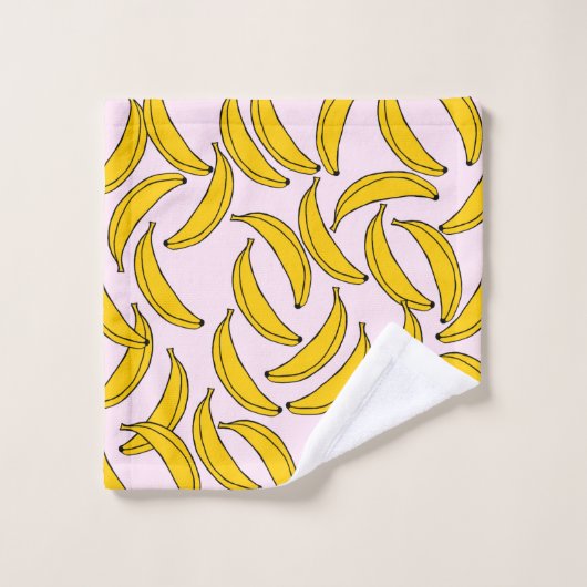 Bananas Towel Set Bad Handdoek (Wasdoekje)