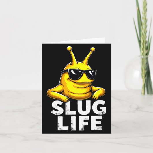 Bananaslak Zonnebril Halloween Kaart (Voorkant)