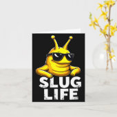 Bananaslak Zonnebril Halloween Kaart (Gele Bloem)