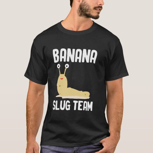 Bananaslijmteam Malacologie T-shirt (Voorkant)