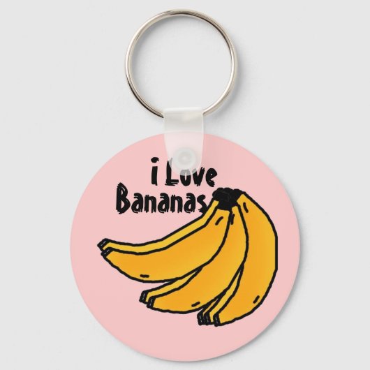 bananasreality, Bananen, ik hou van Sleutelhanger (Voorkant)