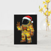 Bananaut Space Explorer - Christmas Astronaut Ligh Kaart (Gele Bloem)