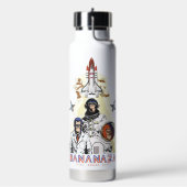 BANANAZA : Space Monkey Team Waterfles (Links)