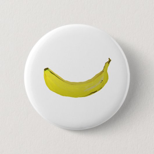 Banane Ronde Button 5,7 Cm (Voorkant)