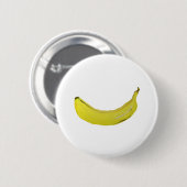 Banane Ronde Button 5,7 Cm (Voorkant /achterkant)