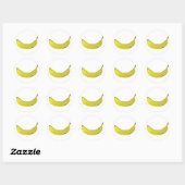 Banane Ronde Sticker (Vel)