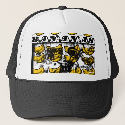 Bananen #2 Trucker Hat Trucker Pet (Voorkant)