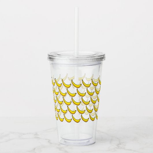 Bananen Acryl Drinkbeker (Voorkant)