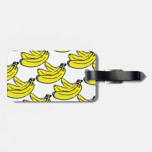 Bananen Bagagelabel (Achterkant horizontaal)