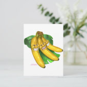 bananen briefkaart (Staand voorkant)