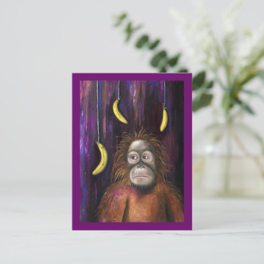 Bananen! Briefkaart (Staand voorkant)