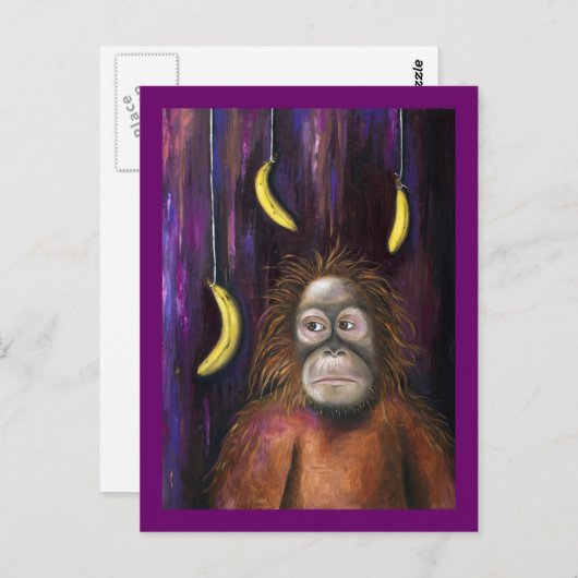 Bananen! Briefkaart (Voorkant / Achterkant)