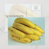 Bananen Briefkaart (Voorkant / Achterkant)