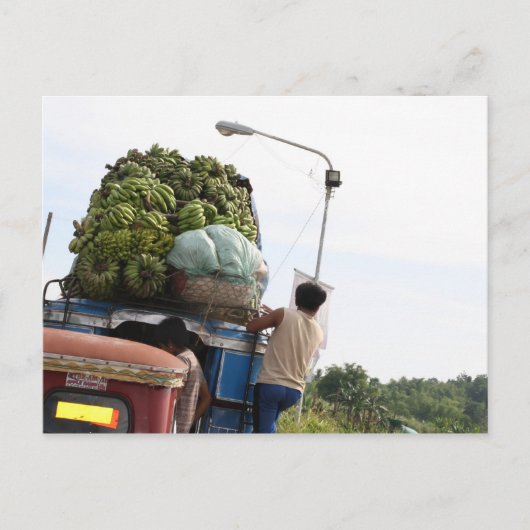 Bananen Briefkaart (Voorkant)