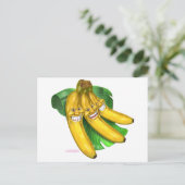 bananen briefkaart (Staand voorkant)