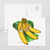 bananen briefkaart (Voorkant / Achterkant)