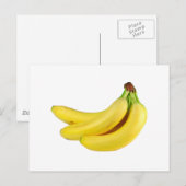 Bananen Briefkaart (Voorkant / Achterkant)