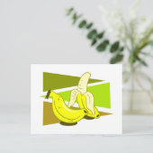 Bananen Briefkaart (Staand voorkant)