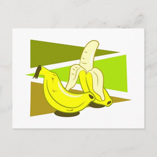 Bananen Briefkaart (Voorkant)