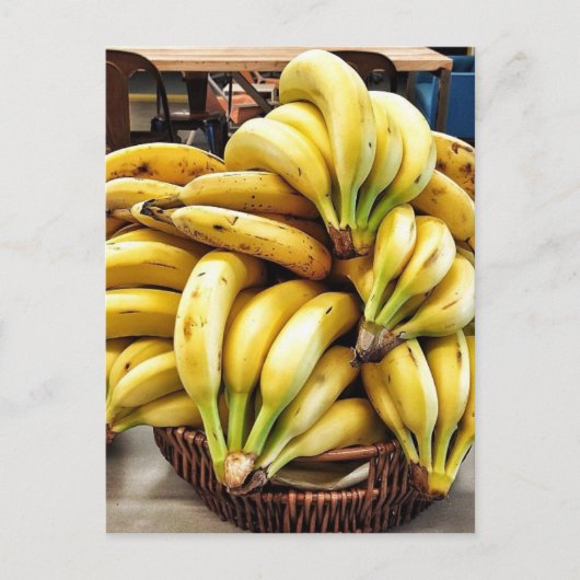 Bananen Briefkaart (Voorkant)
