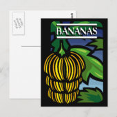 Bananen Briefkaart (Voorkant / Achterkant)