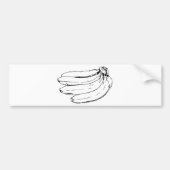 Bananen Bumpersticker (Voorkant)