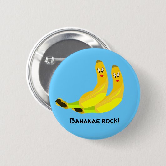 Bananen Button (Voorkant /achterkant)