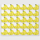 Bananen Cadeaupapier (Vlak)