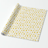 Bananen Cadeaupapier (Uitgerold)