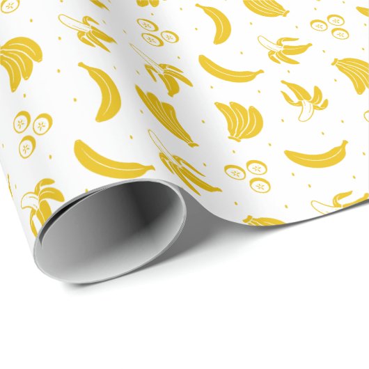 Bananen Cadeaupapier (Rol Hoek)