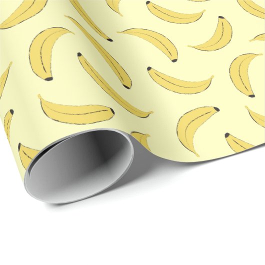 Bananen Cadeaupapier (Rol Hoek)