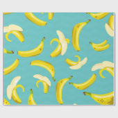 Bananen Cadeaupapier (Vlak)