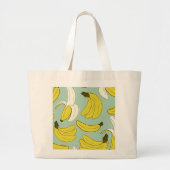Bananen Canvas tas (Voorkant)