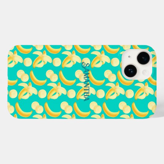 Bananen Case-Mate iPhone Case (Achterkant (horizontaal))