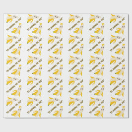 bananen citaat cadeaupapier