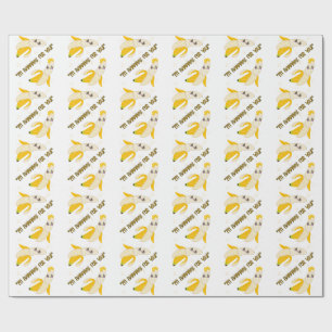 bananen citaat cadeaupapier