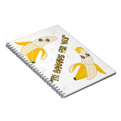 bananen citaat notitieboek (Rechterzijde)