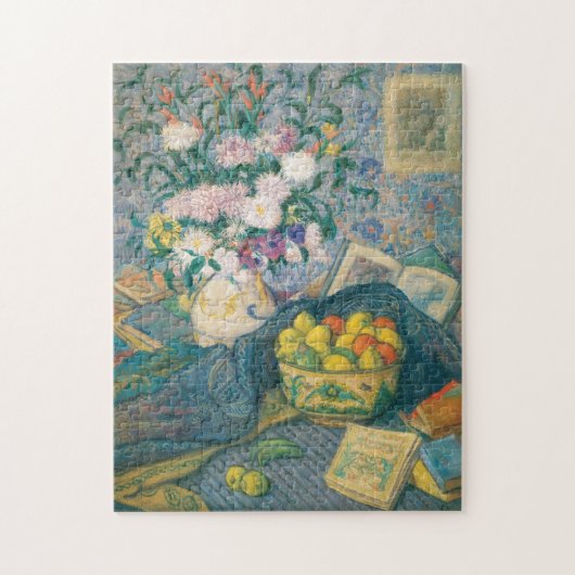 Bananen, citroenen en boeken | Juan de Echevarría Legpuzzel (Verticaal)