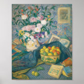 Bananen, citroenen en boeken | Juan de Echevarría Poster (Voorkant)