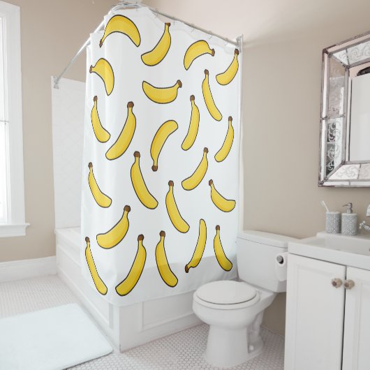 Bananen Douchegordijn (In situ)