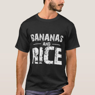 Bananen en rijst t-shirt