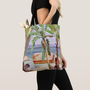 Bananen en Rocks in Paqueta, Brazilië, Tote Bag