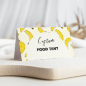 Bananen Etiketten voor levensmiddelen Plaatskaartje