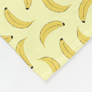 Bananen Fleece Deken