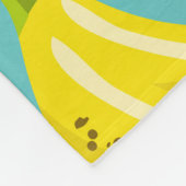 Bananen Fleece Deken (Hoek)